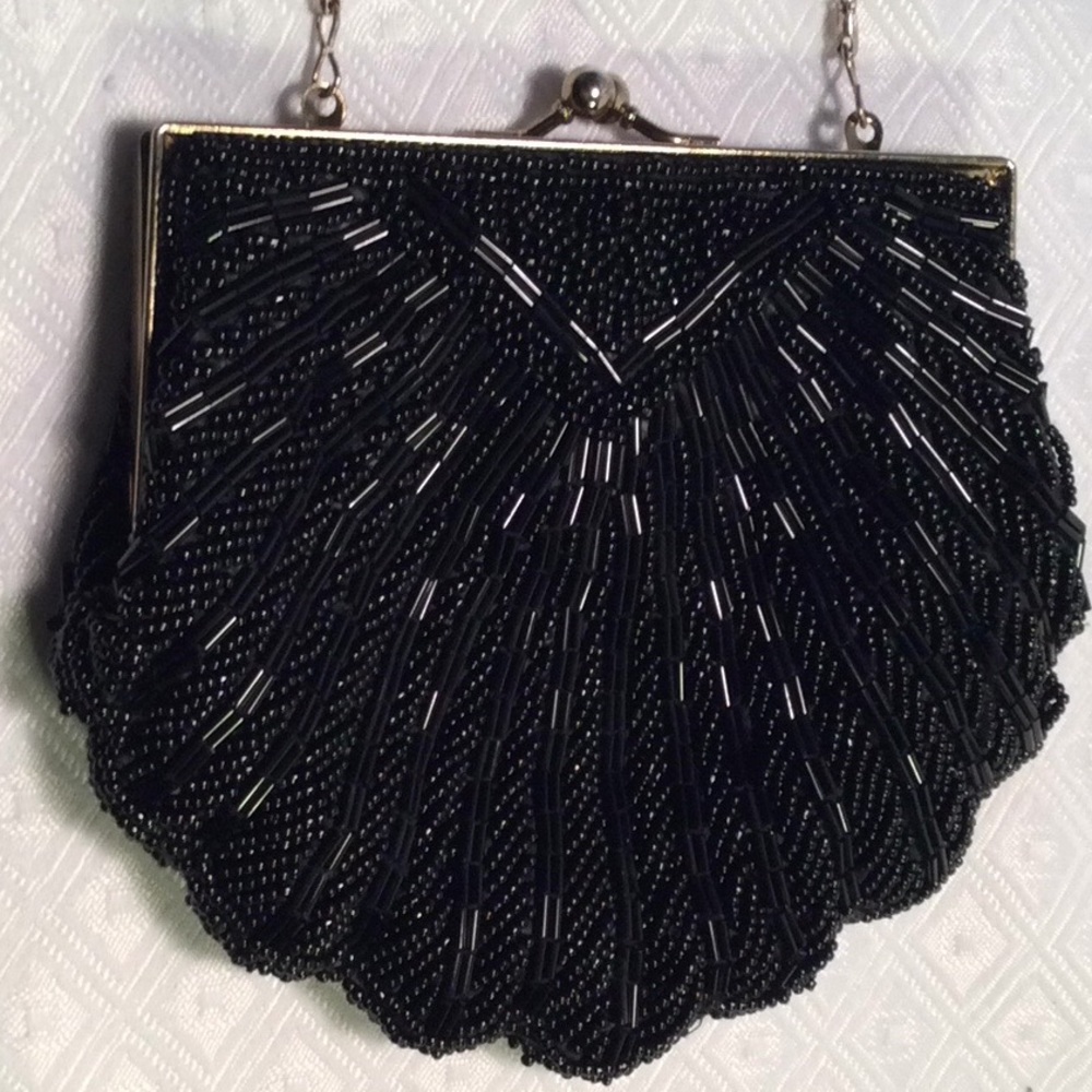 Beaded evening bag